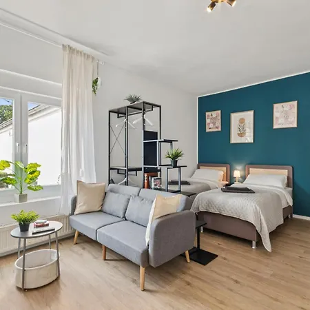 2 Schlafplaetze - Zentral, Ruhig, Wlan, Terrasse * 보홀트